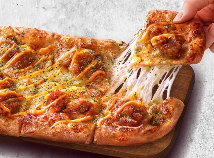 五重起司蒜香雞