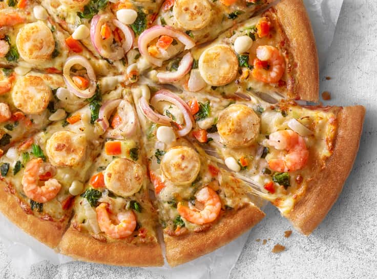 松露干貝鮮蝦起司