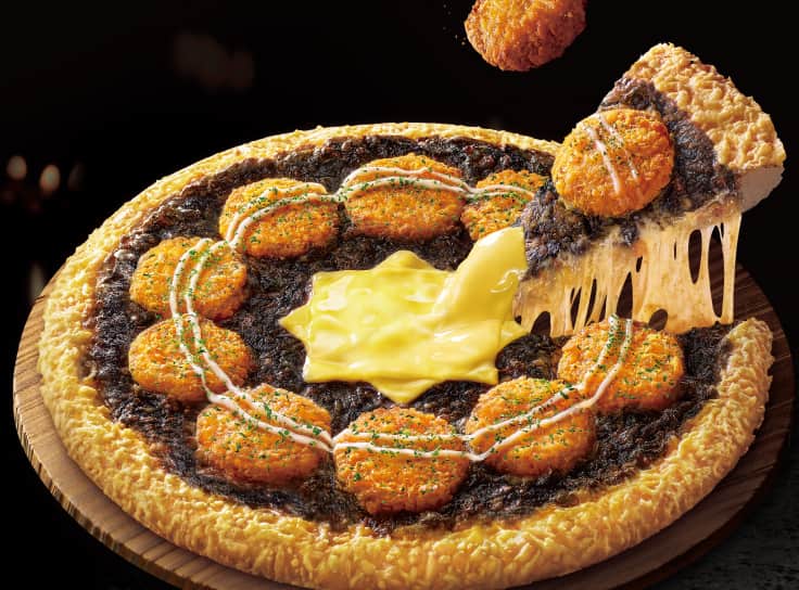 黑咖哩黃金豬排