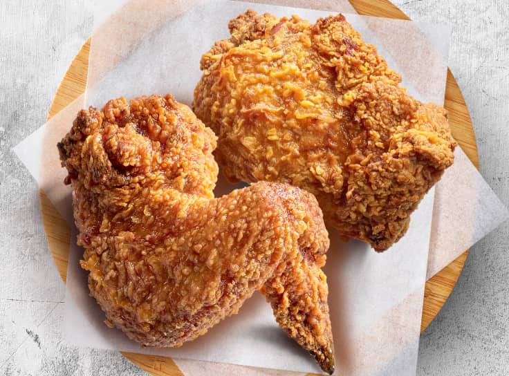 招牌秘製腿排1支+招牌秘製雞翅1支