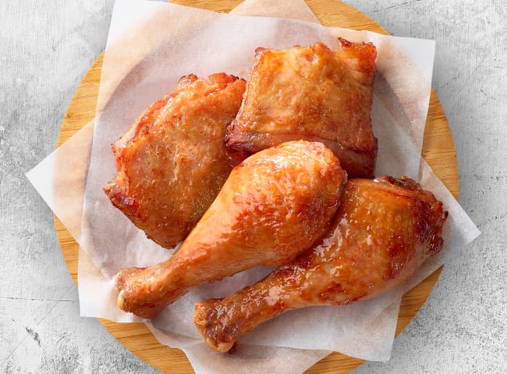 厚燒醬烤BBQ(2腿2排)